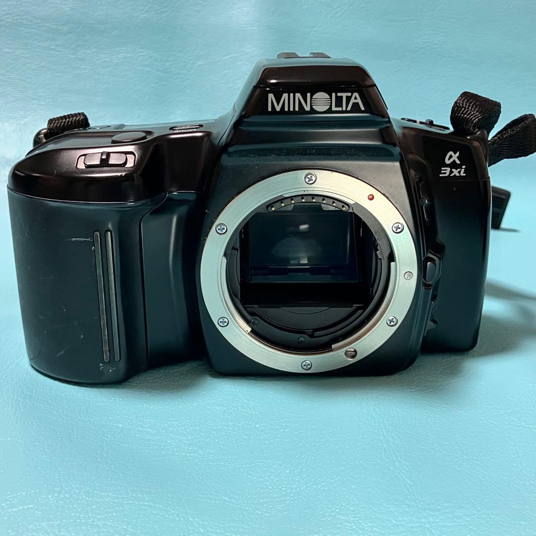 MINOLTA α 3xi 一眼レフフィルムカメラ　ズームレンズ２本セット