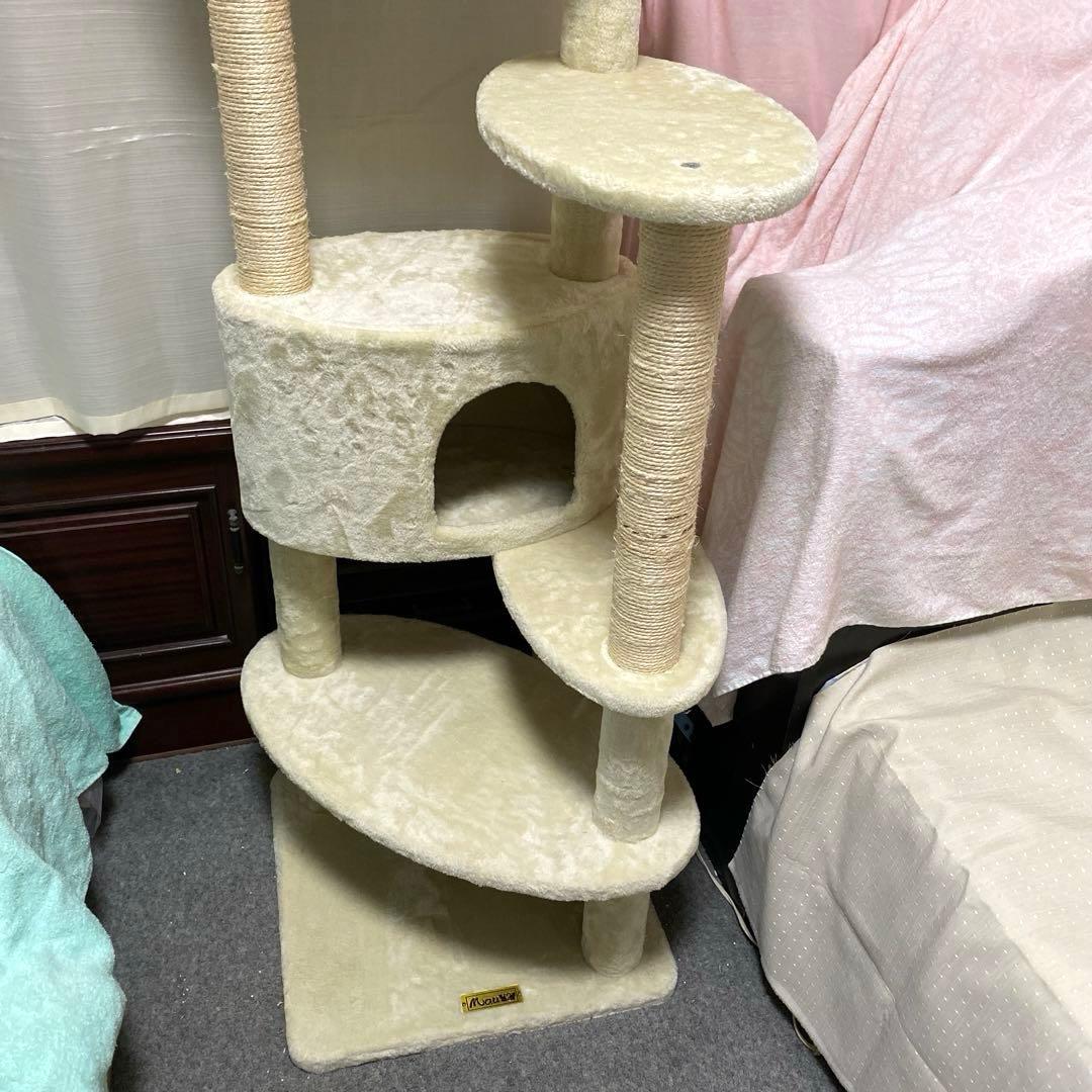 【分解できます！引き取り限定】ふろおれん　Ｍau キャットタワー