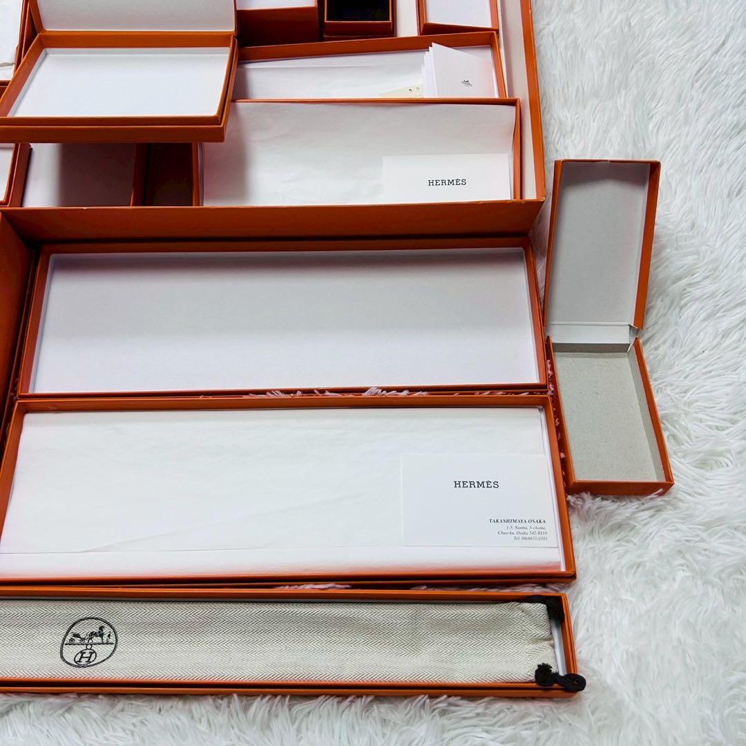 HERMES 空箱のみ ギフトBOX まとめ売り オレンジ
