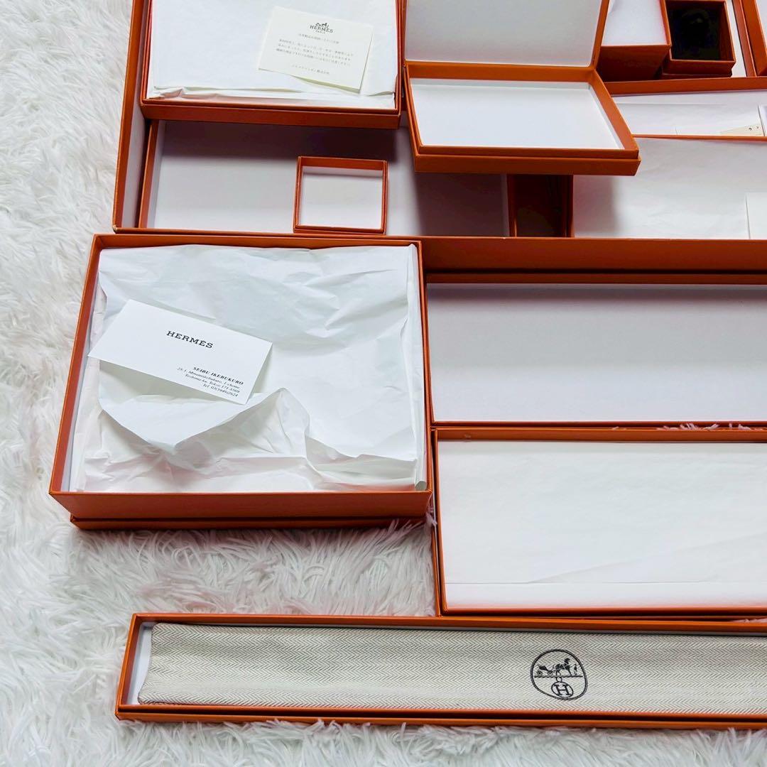 HERMES 空箱のみ ギフトBOX まとめ売り オレンジ