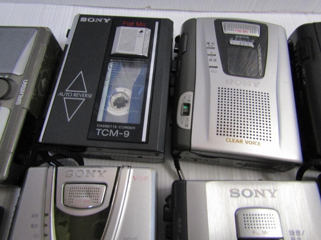 B0621 SONY カセットテープレコーダー (10台 ) 通電OK 現状品