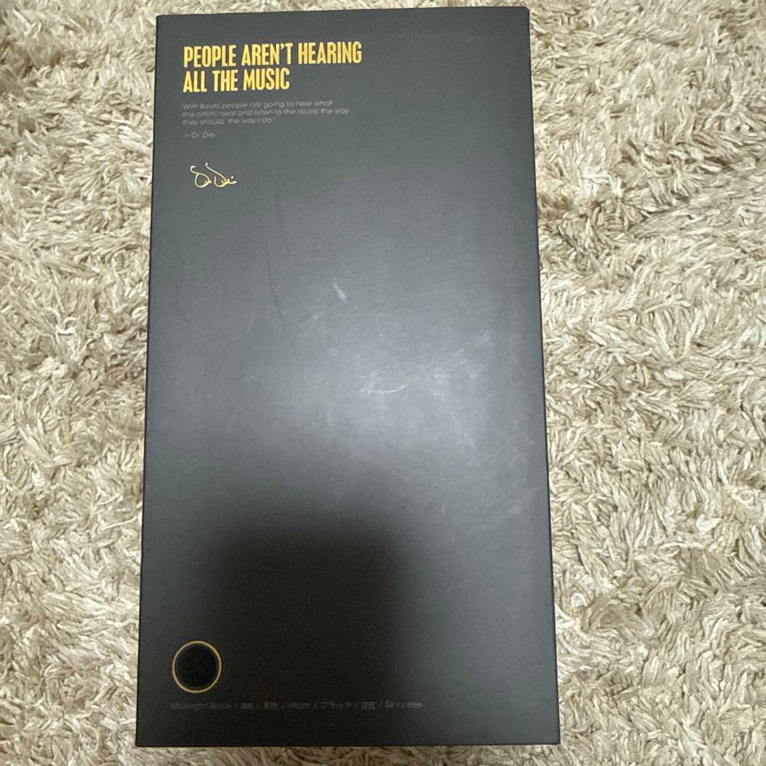 beats studio3 wireless ミッドナイトブラック　中古品美品