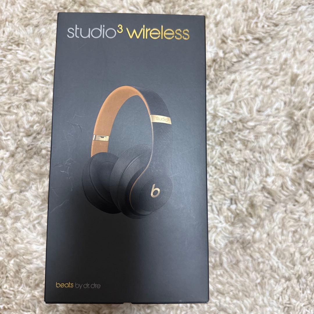 beats studio3 wireless ミッドナイトブラック　中古品美品