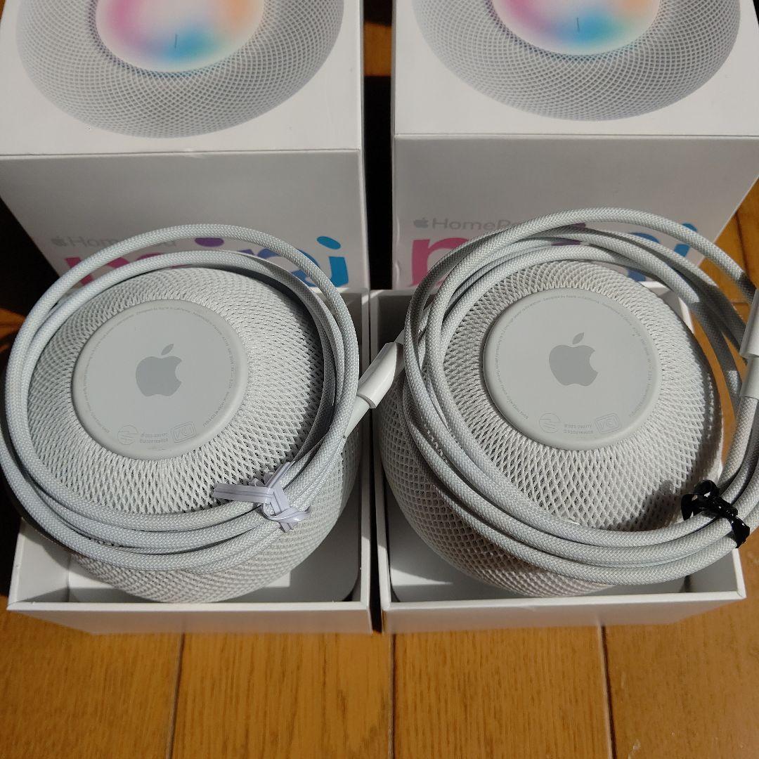 美品 Apple Pod mini ホワイト 2個セット