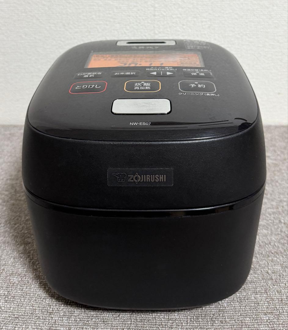 【美品】象印 炎舞炊き 圧力IH炊飯ジャーNW-ES07動作保証