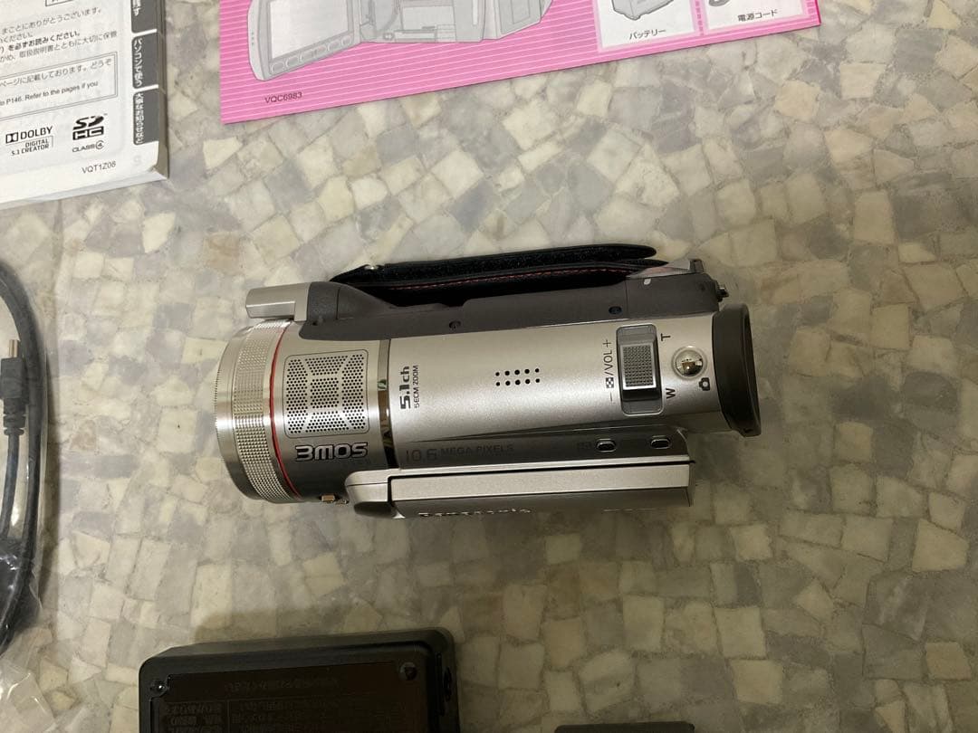 極美品 パナソニック HDC-TM300 動作確認済 付属品完備 袋付き
