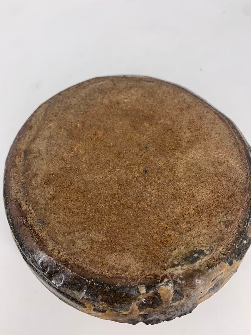 古備前　備前焼　水指　茶道具　裏印あり