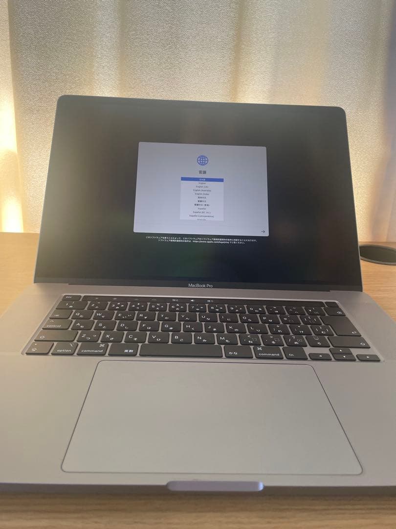 サクラちゃん　美品　MacBookPro 2019 16inch/16GB
