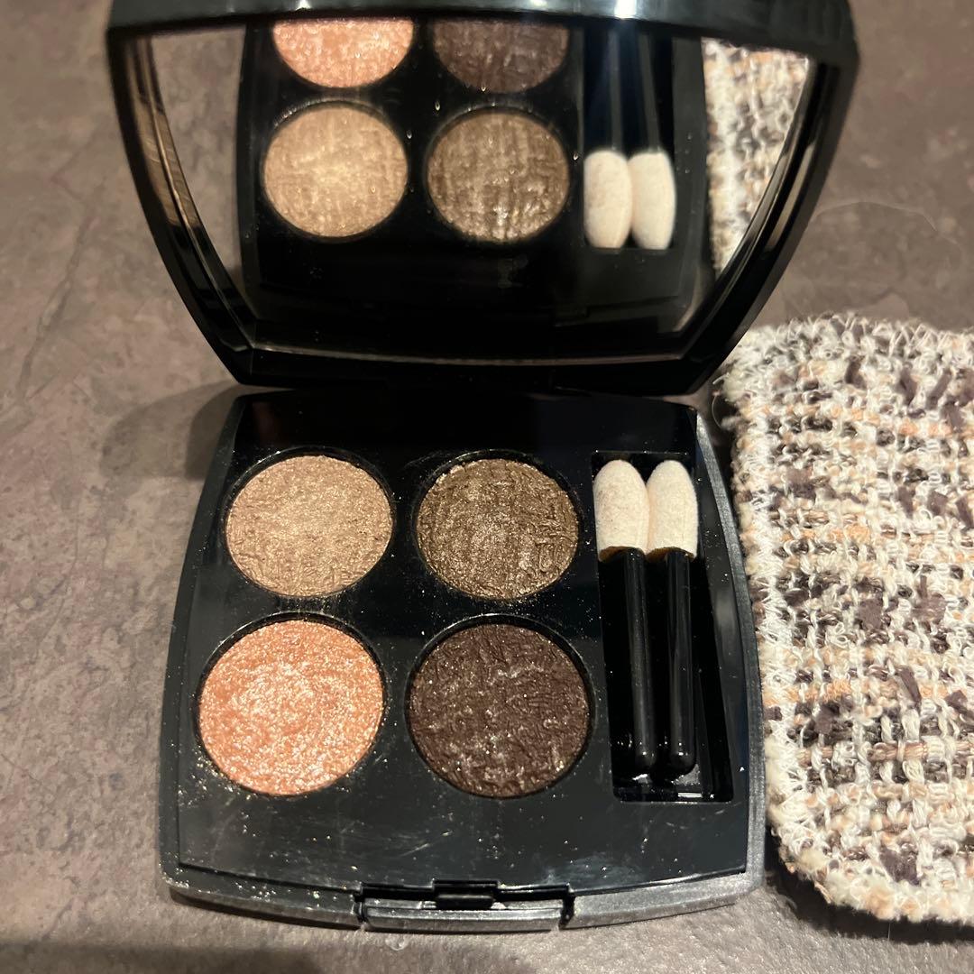 CHANEL レキャトル　オンブル　ツイード04 アイシャドウ
