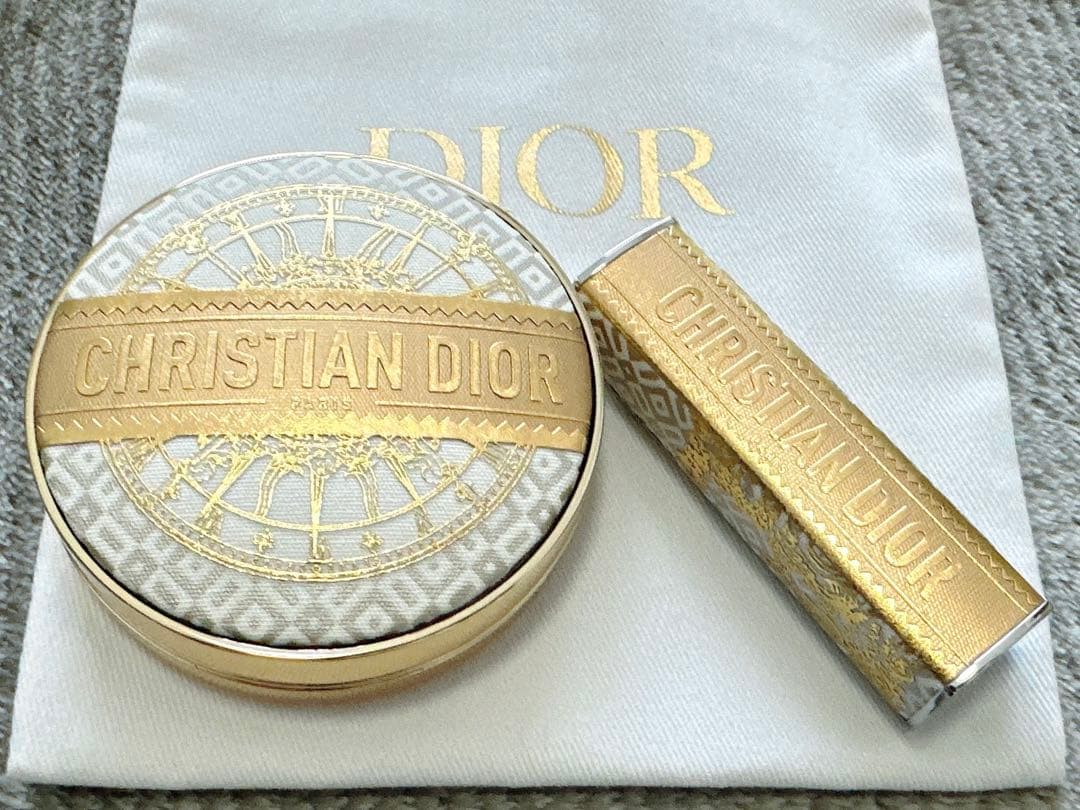 DIOR 643ゴールデンマスカレード　リップケース　ルミナイザー　バニティ　等