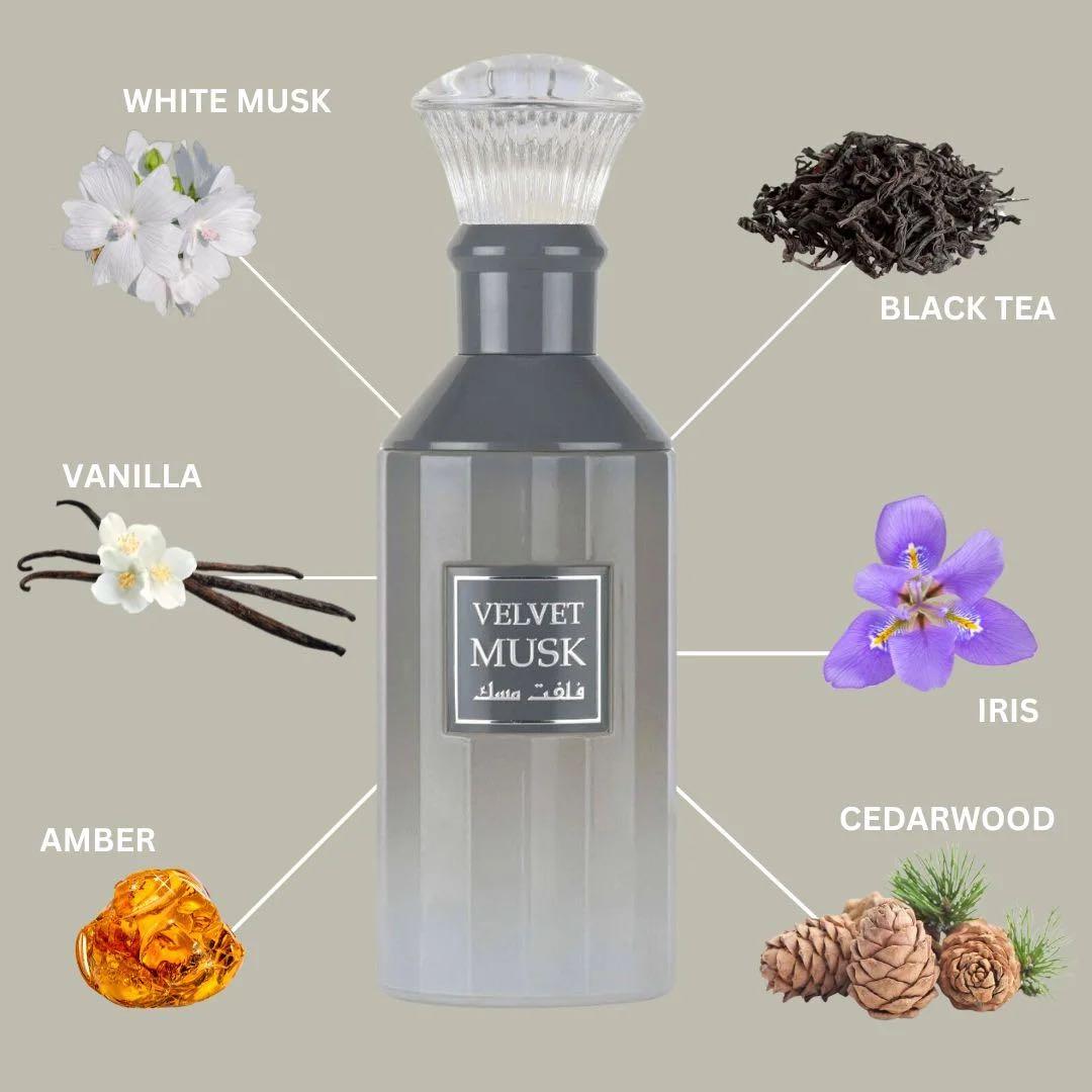 香水(男性用) Lattafa Velvet Musk