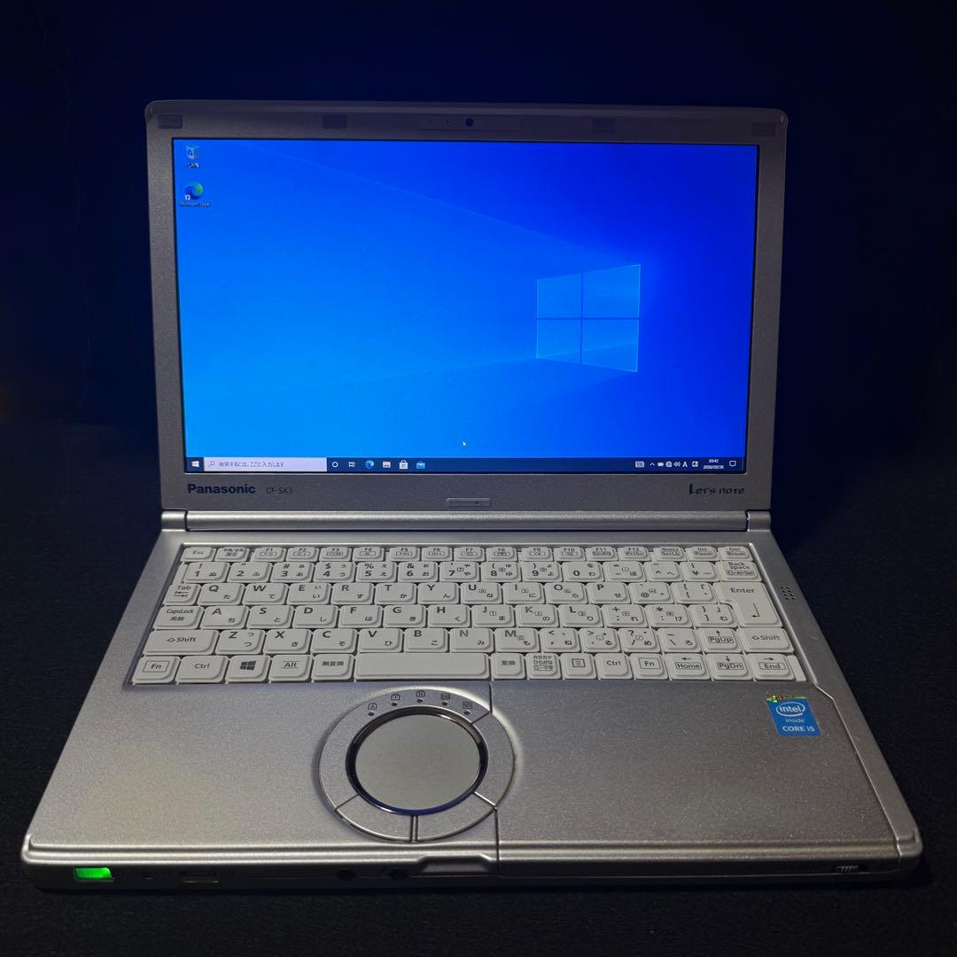 Panasonic CF-SX3 Let's noteシルバー ノートPC
