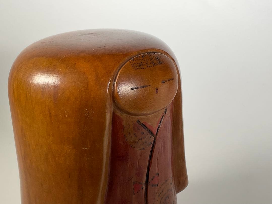 創作こけし　山岸政好　たんぽぽ　高さ約13cm　近代こけし