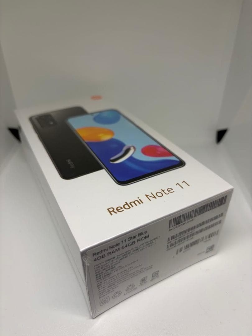 【新品未開封！】Redmi Note 11 ストレージ 64GB スターブルー