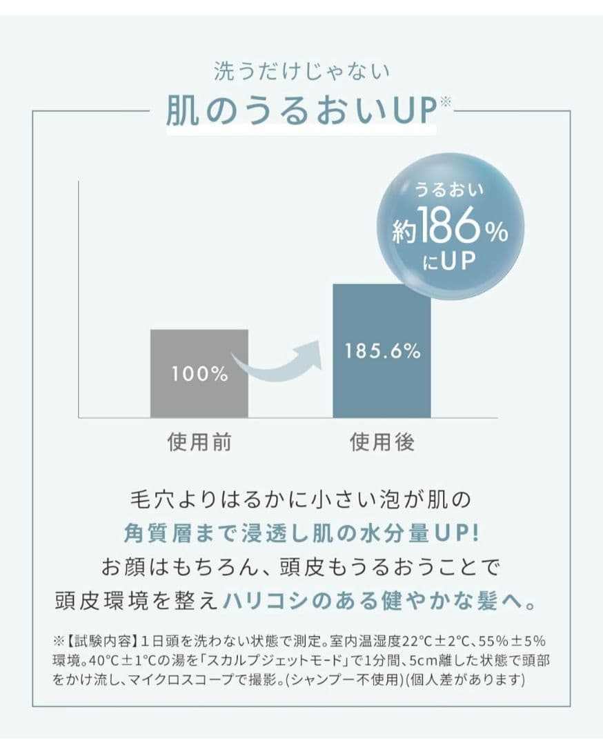 SALONIA サロニア シャワーヘッド ファインバブルクリア SAL23303