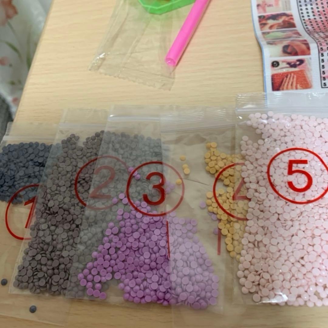 ★専用★ダイヤモンドアート5D ストロベリーケーキ キットセット　30x30cm