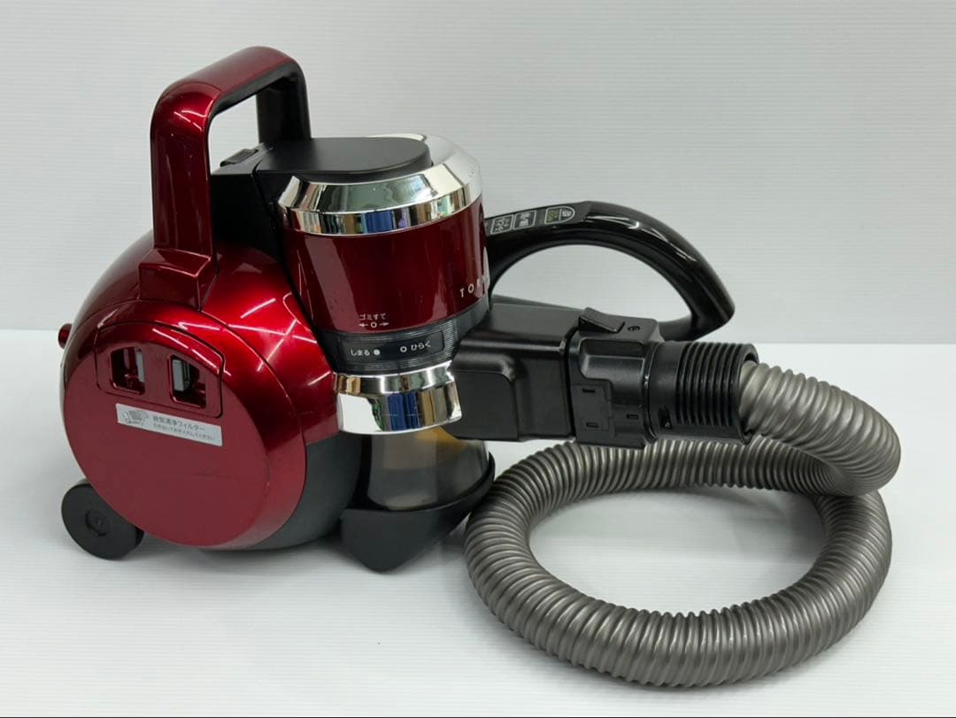 動作保証　東芝 トルネオ VC-SG910X 赤 掃除機　本体　ホースセット