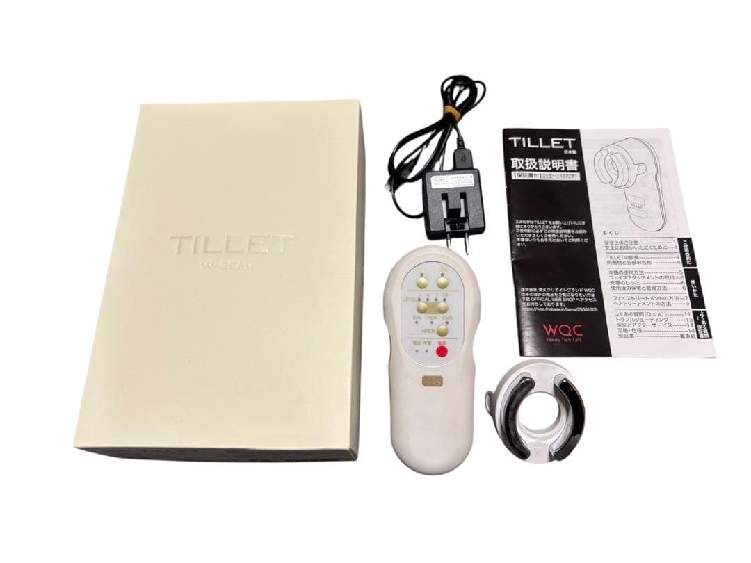 TILLET W-GEAR 美顔器　ティレット　ダブルギア