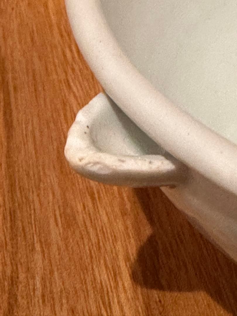 古伊万里　片口　染め付け　富貴長春