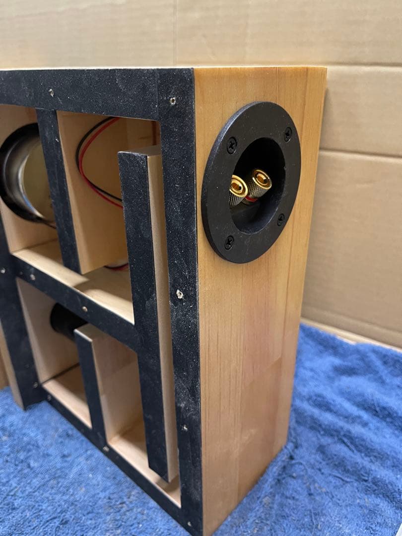 8cmスリムバスレフ　自作スピーカー