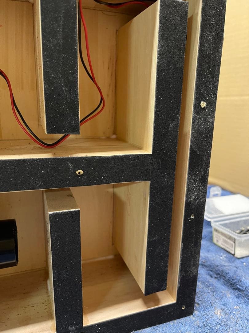 8cmスリムバスレフ　自作スピーカー