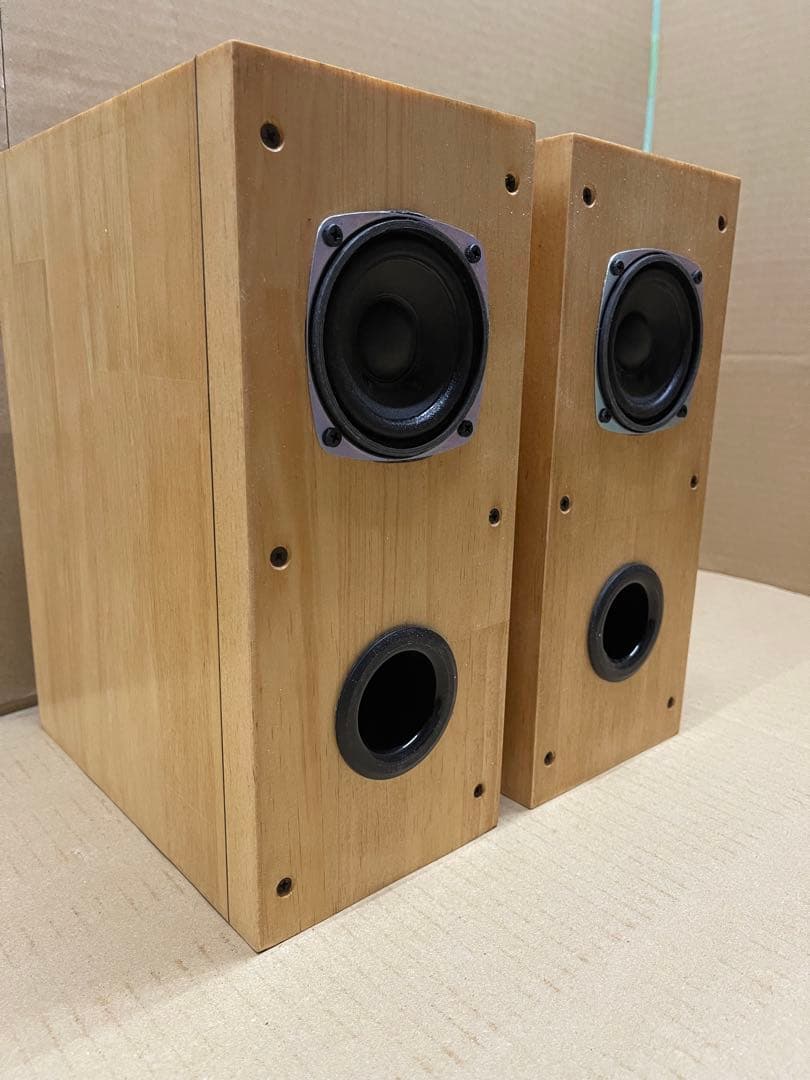 8cmスリムバスレフ　自作スピーカー