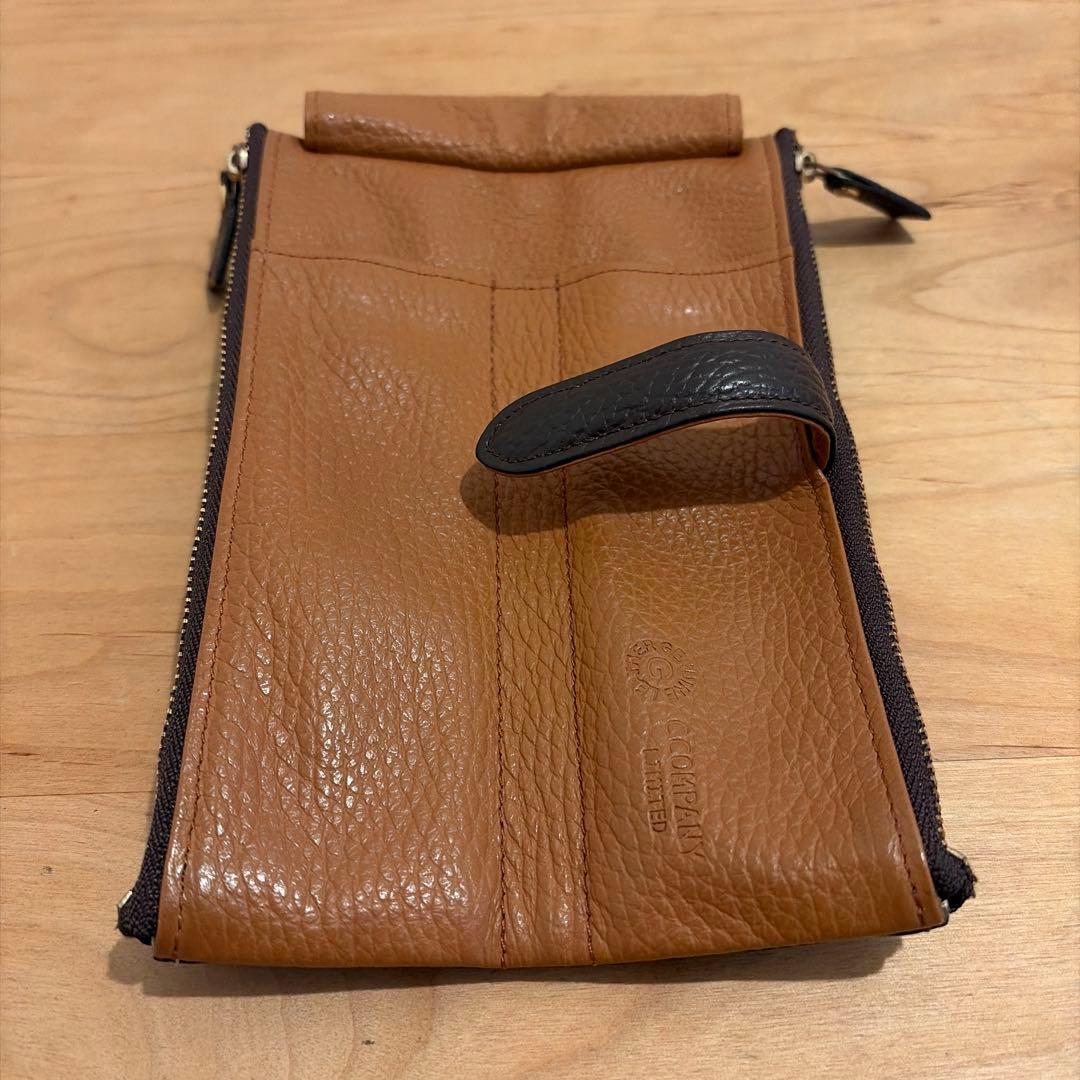 【カリウム】CCOMPANY ルポペンケース ダークブラウン