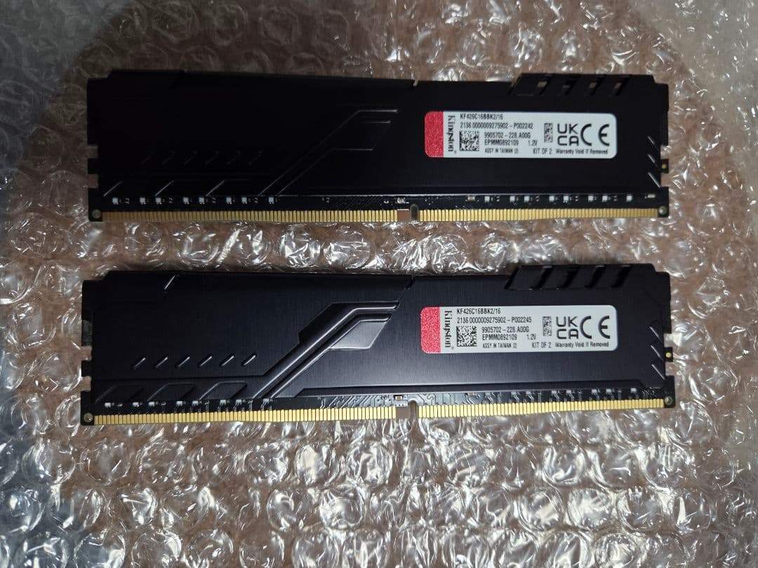 Kingston FURY BEAST DDR4 2666 8GB×2 16GB