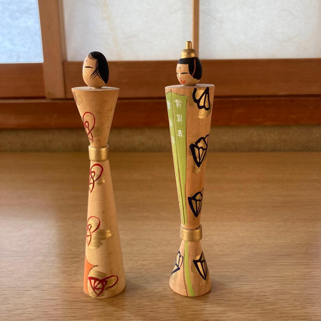 こけし　コケシ　民芸　民藝　雛人形　昭和　フォークアート　kokeshi