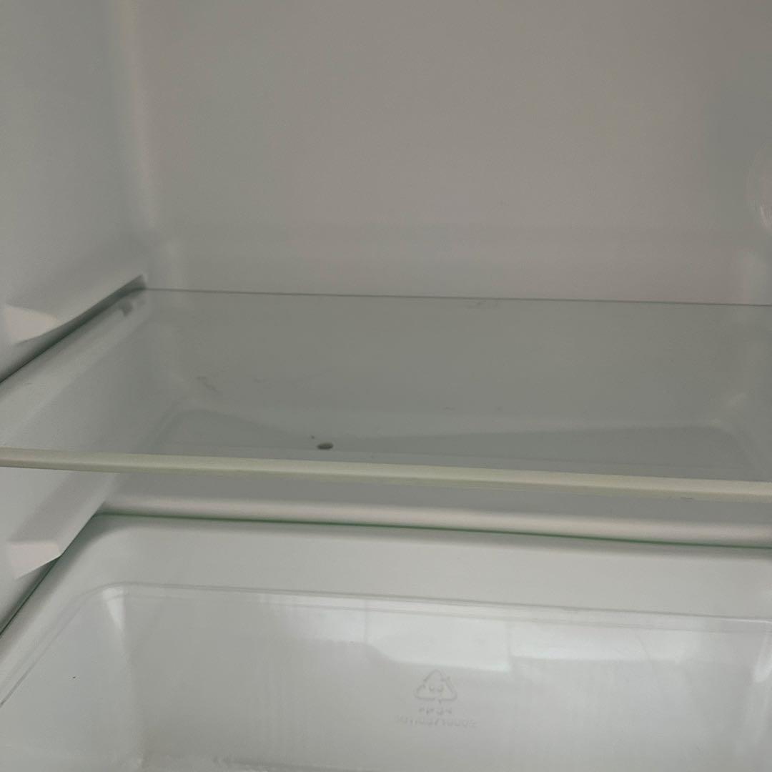 冷蔵庫 アイリス　一人暮らし 冷凍冷蔵庫 90L ノンフロンIRSD-9B-W