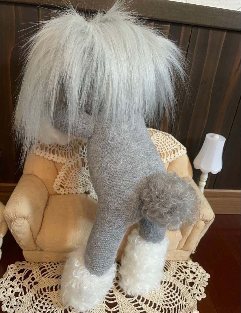 シュナウザー❤️くつしたわんこ