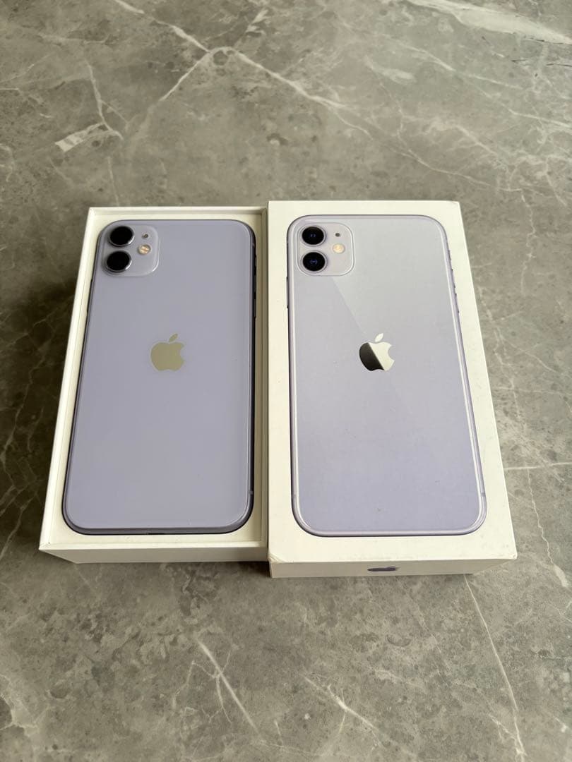 早い者勝ち！美品！Apple iPhone 11 ラベンダー 本体と箱付き