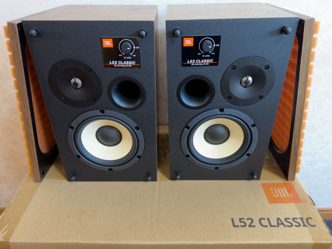 JBL L52 CLASSIC ORG ペア 外箱、付属品あり。