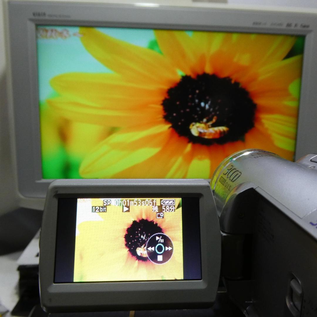 パナソニックNV-GS300【動作良好』MiniDVビデオカメラダビングに最適