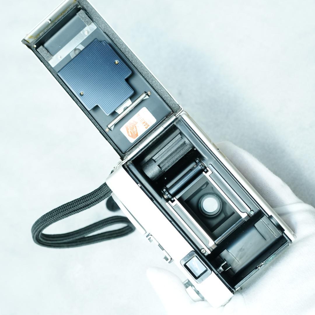 Konica C35 flash matic グリーン【整備済完動品】