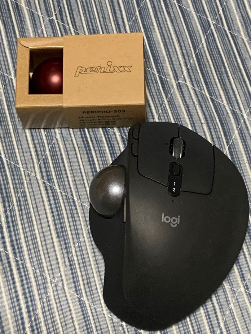 Logicool MX ERGO トラックボールマウス 本体