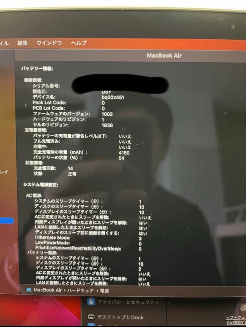 MacBook Air 2019 13インチ 128GM