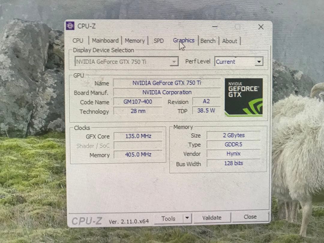 ELSA グラフィックボード ‼️GTX750ti‼️修理品‼️ドラクエベンチ完走‼️