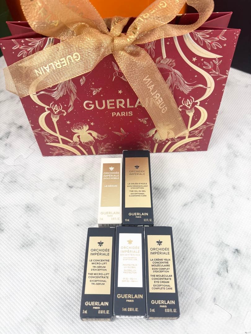 お値下　新品！GUERLAIN オーキデ アンペリアル トライアル セット　5個