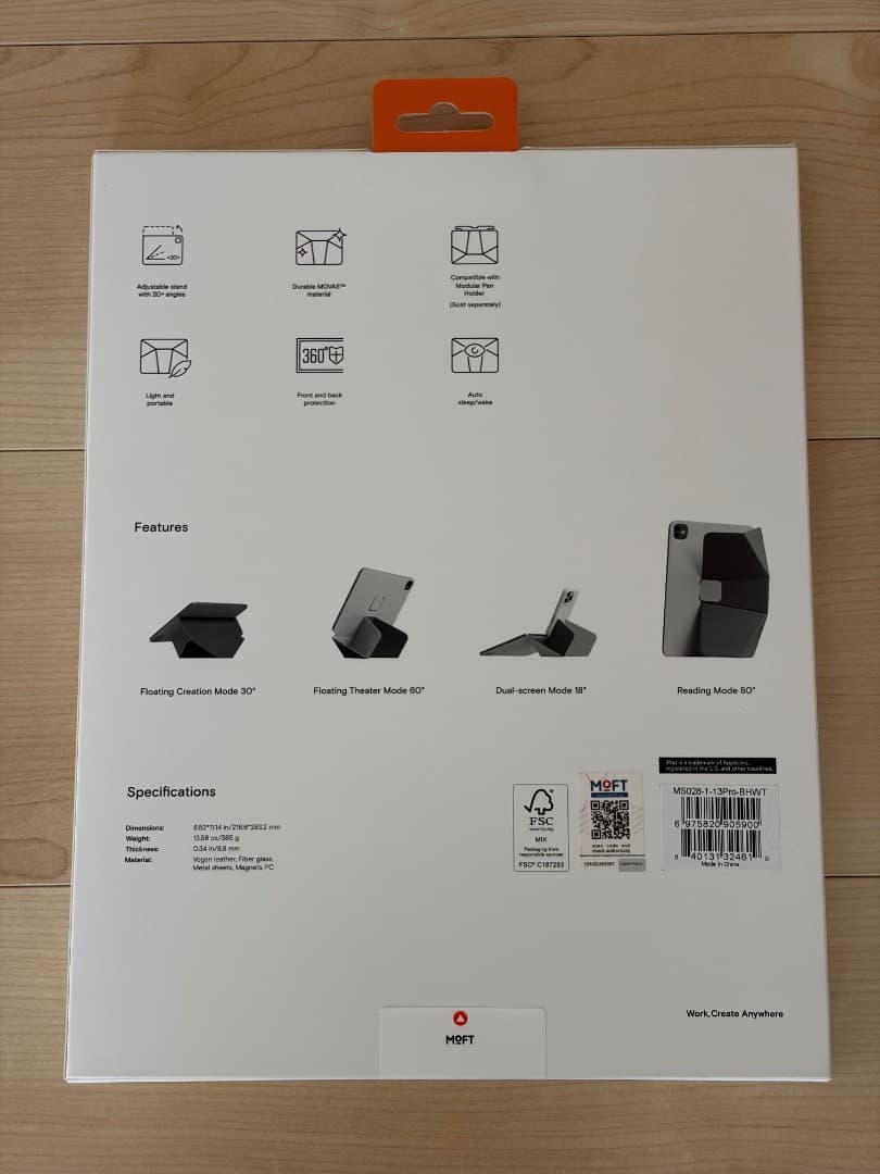 新品 MOFT ダイナミックフォリオ 13インチ iPad Pro用