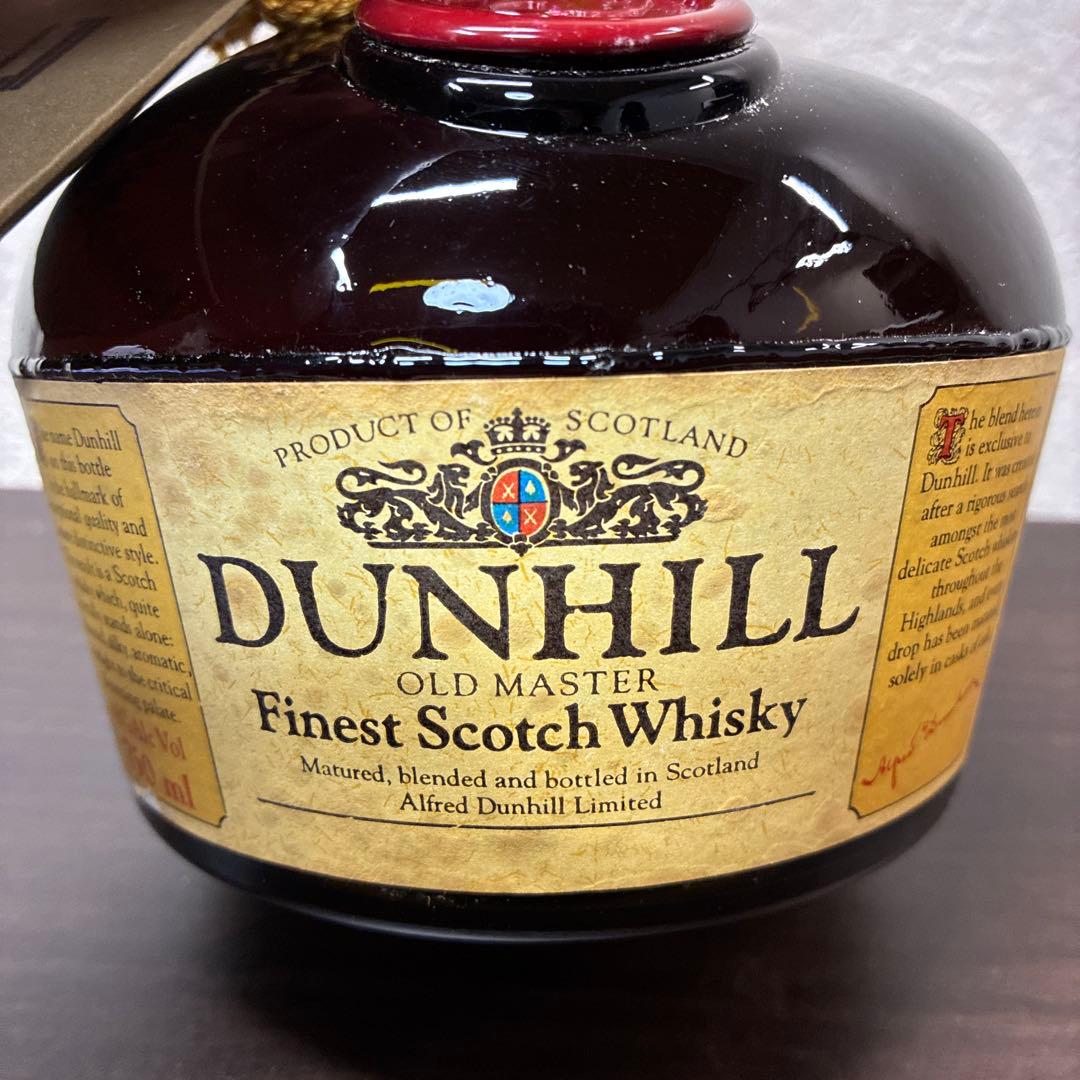 酒　未開封　ダンヒル　オールドマスター　Finest Scotch Whisky
