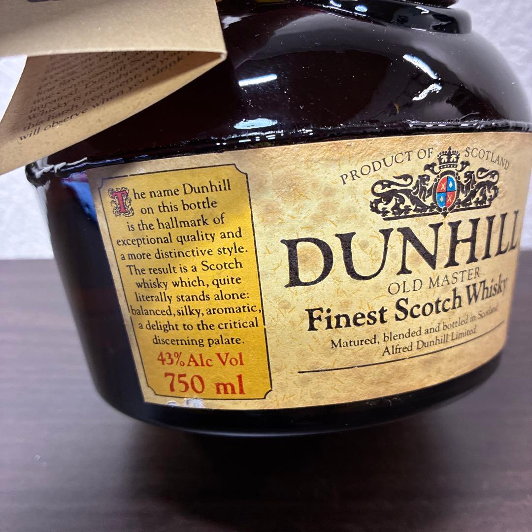 酒　未開封　ダンヒル　オールドマスター　Finest Scotch Whisky