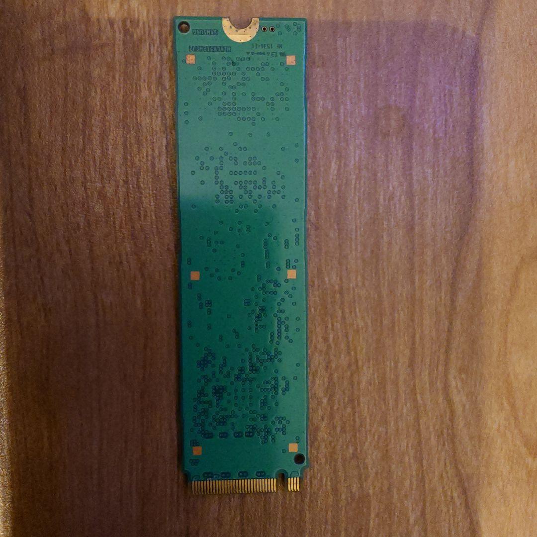 Samsung 512GB SSD m.2 NVMe 完動品