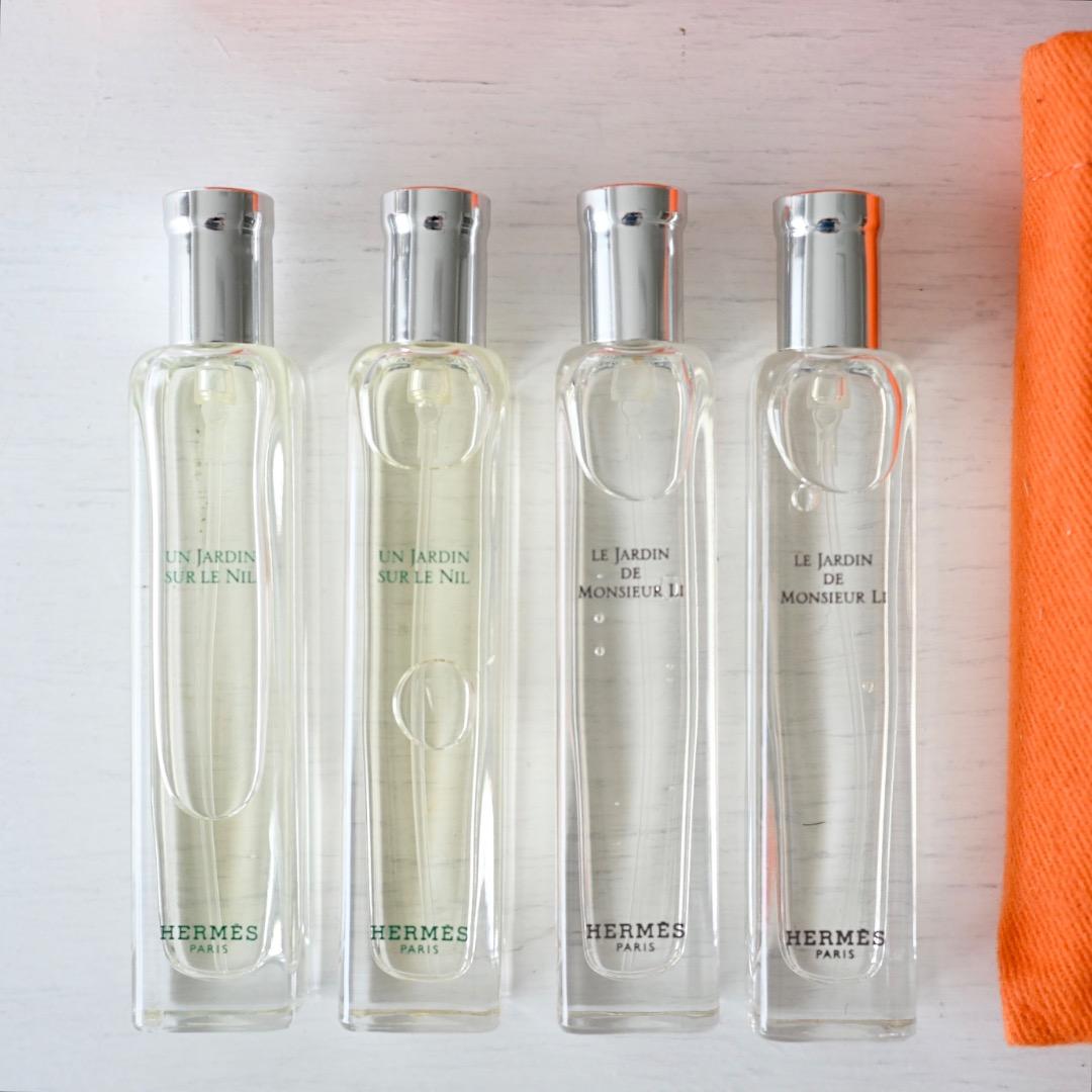 Hermès エルメス 香水セット( ナイルの庭/李氏の庭 )
