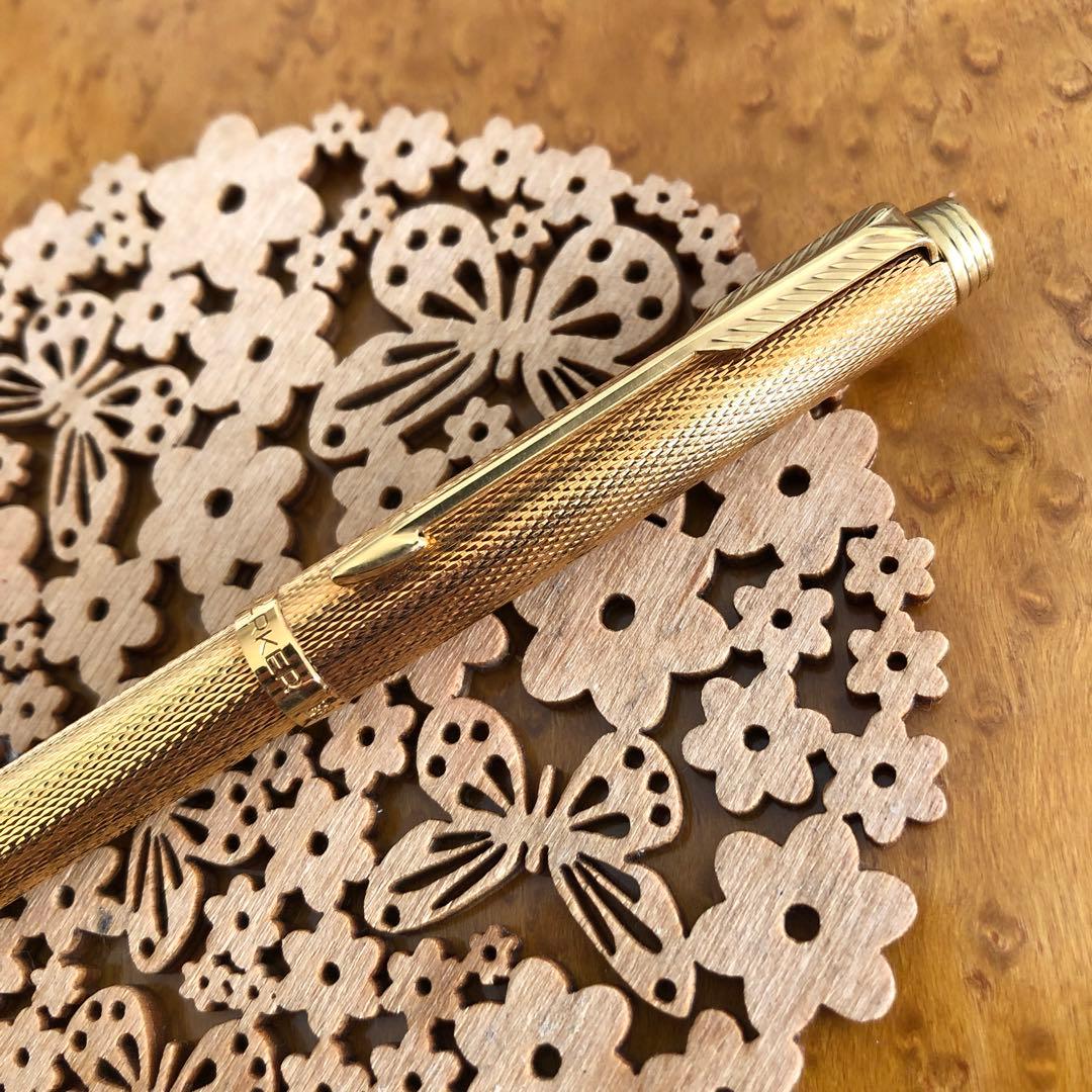 PARKER パーカー ボールペン ゴールド 小物 メンズ ブランド　芯なし