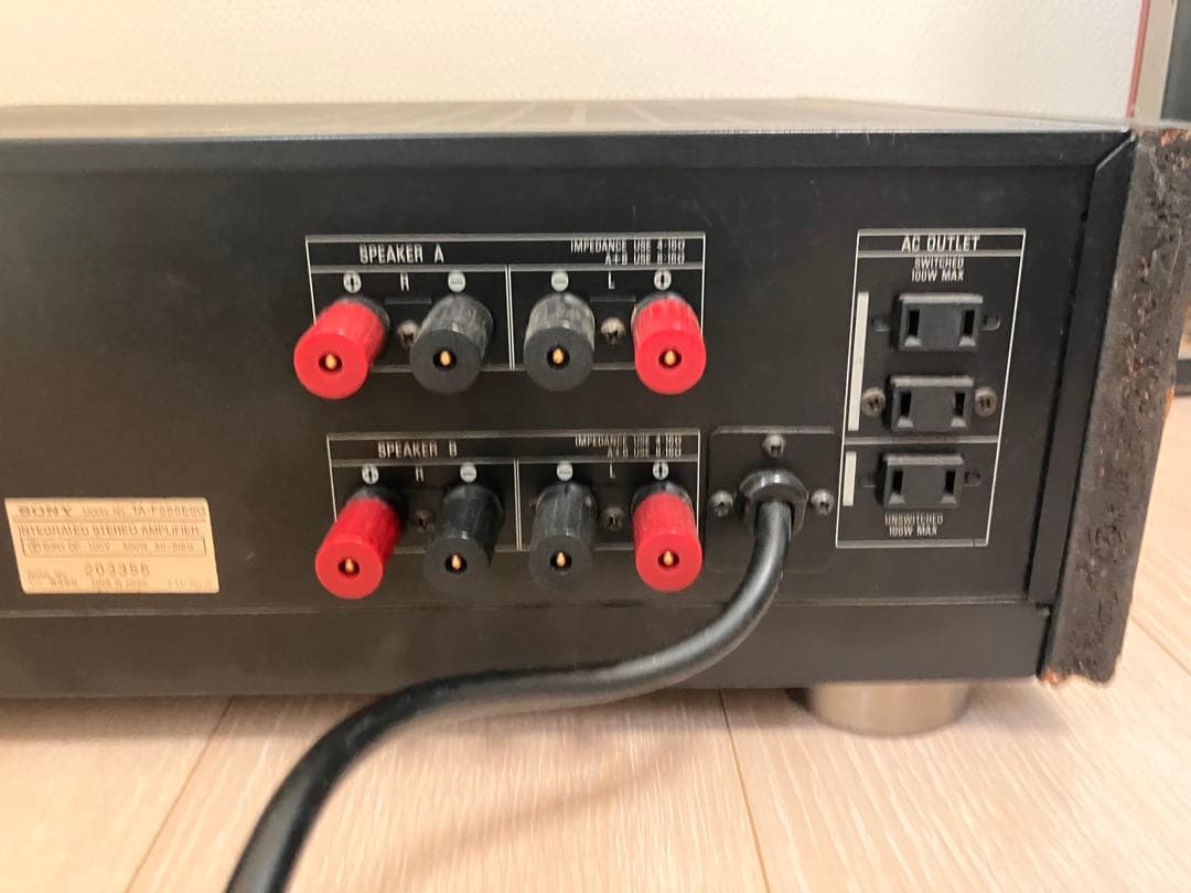 SONY 555ESG プリメインアンプ