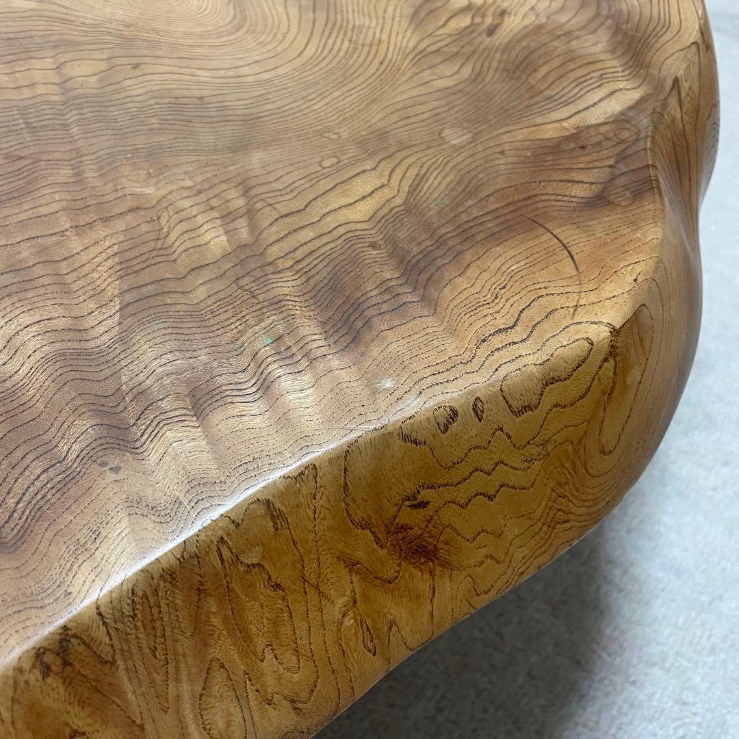 一枚板　座卓　無垢材　天然木　和家具 センターテーブルにも　90弱×70弱