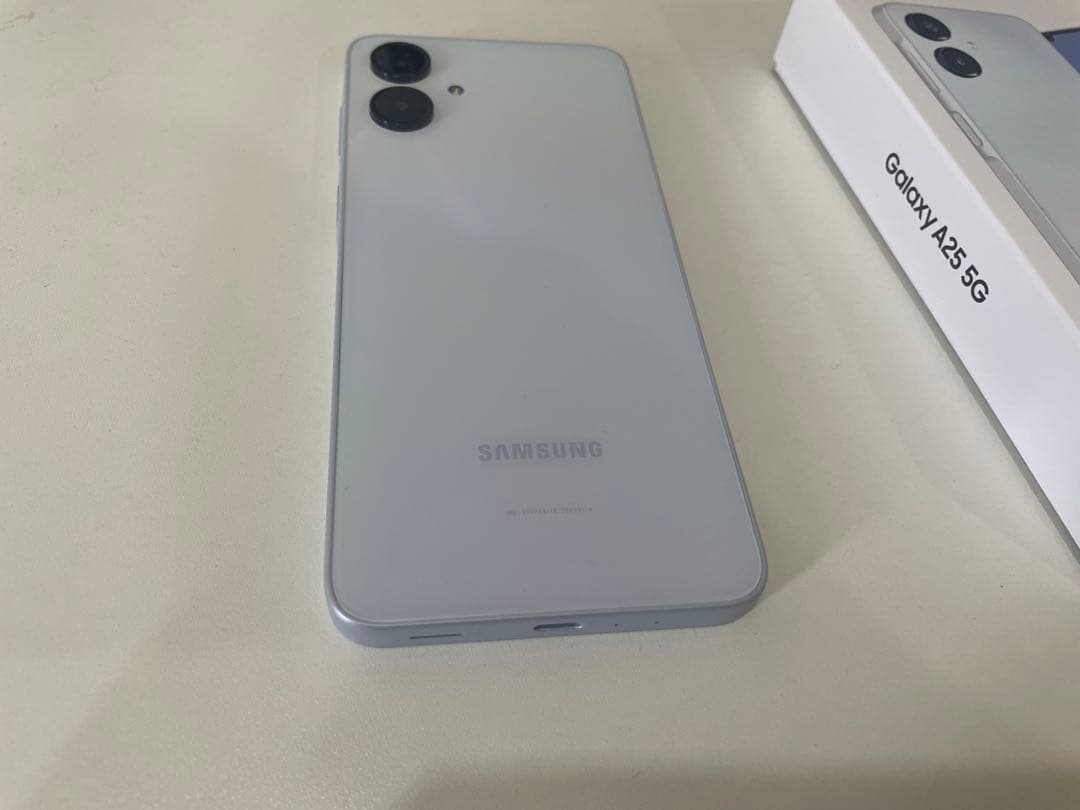【ほぼ新品】Samsung Galaxy A25 5G 本体　 ライトブルー
