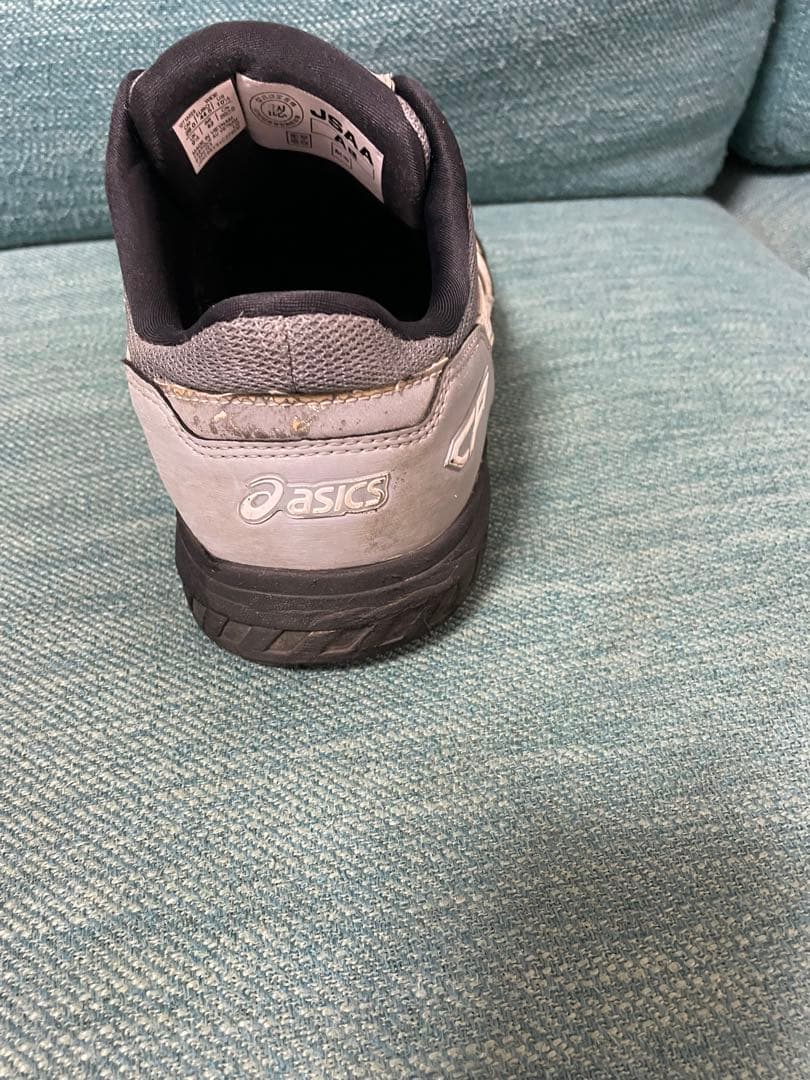 ASICS 中古安全靴 WIN JOB CP209 BOA 28cm グレー