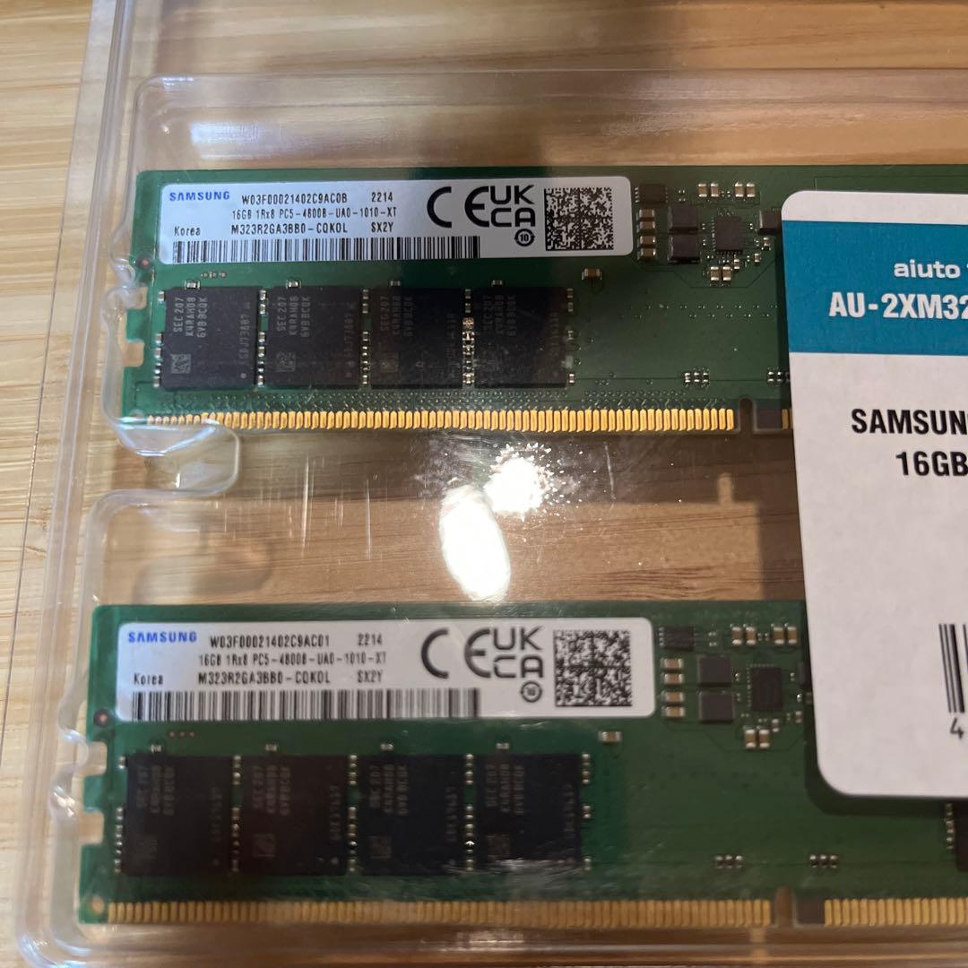 DDR5 4800 16gb 2枚 合計32gb
